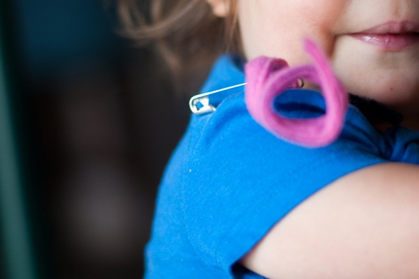 Child in Blue